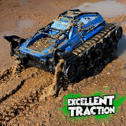 Blue Amphibious Remote Control Car Q7360