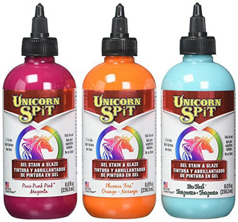 Gel Stain & Glaze Paint in One 8 oz E518
