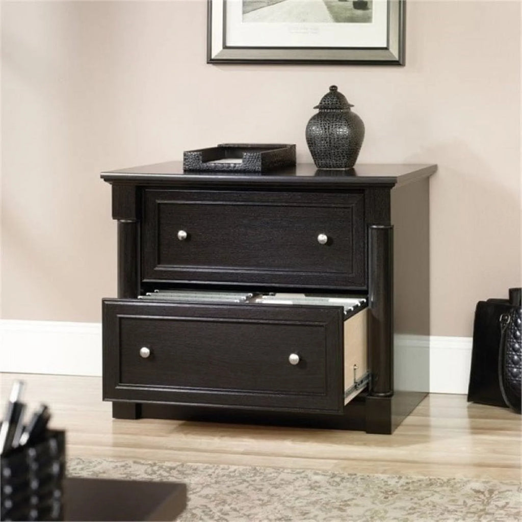 Wood 2 Drawer Lateral File Cabinet T660