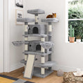68 Inches Multi-Level Cat Tree with Cat Condo S83752