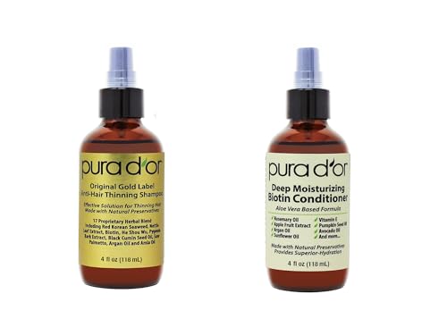 Anti-Thinning Biotin Shampoo & Moisturizing Conditioner Set 16oz x2 E72875