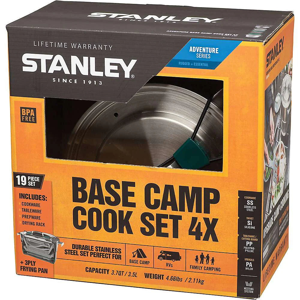 20 Pieces Stainless Steel Camping Mess Kits Y128848