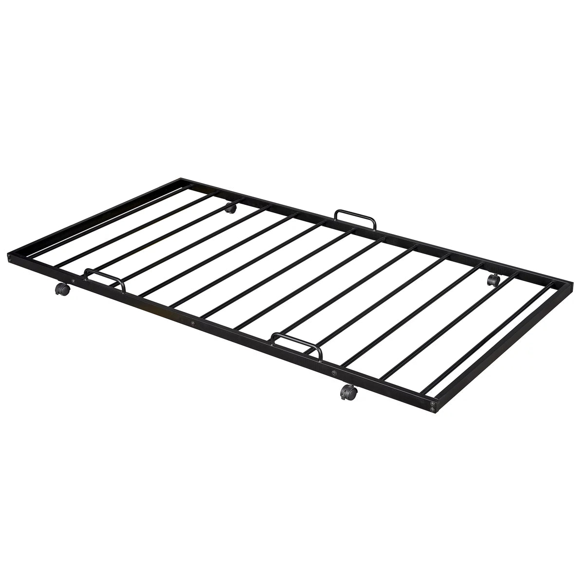 Twin Metal Platform Bed with Trundle J3545
