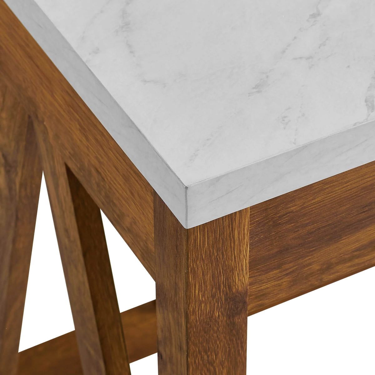 Rustic Farmhouse Computer Writing Desk with Drawer H164200