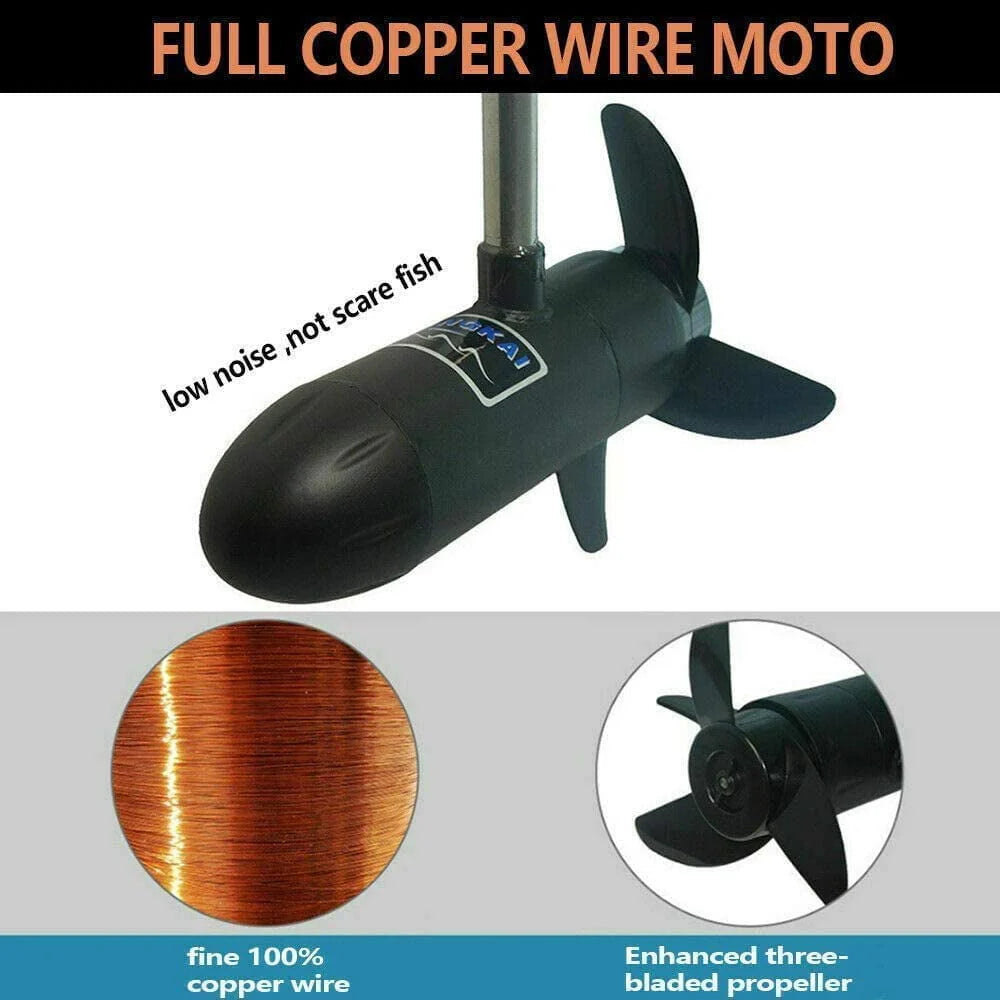 12V 660W Electric Trolling Motor E48036