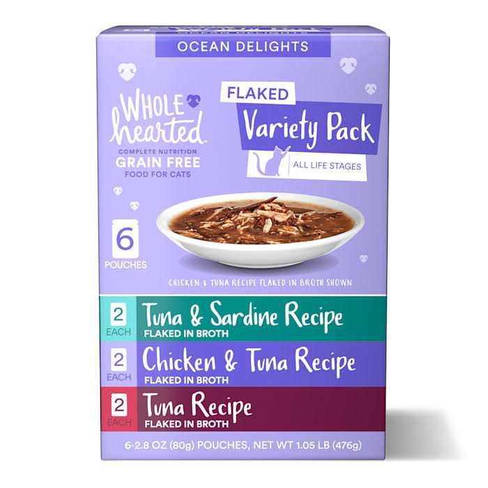 Grain Free Flaked Wet Cat Food Variety Pack P173187