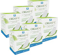 100% Organic Cotton Feminine Pads with Wings, 60 Count S356110