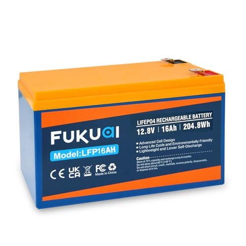 12V 20Ah LiFePO4 Lithium Battery D7220
