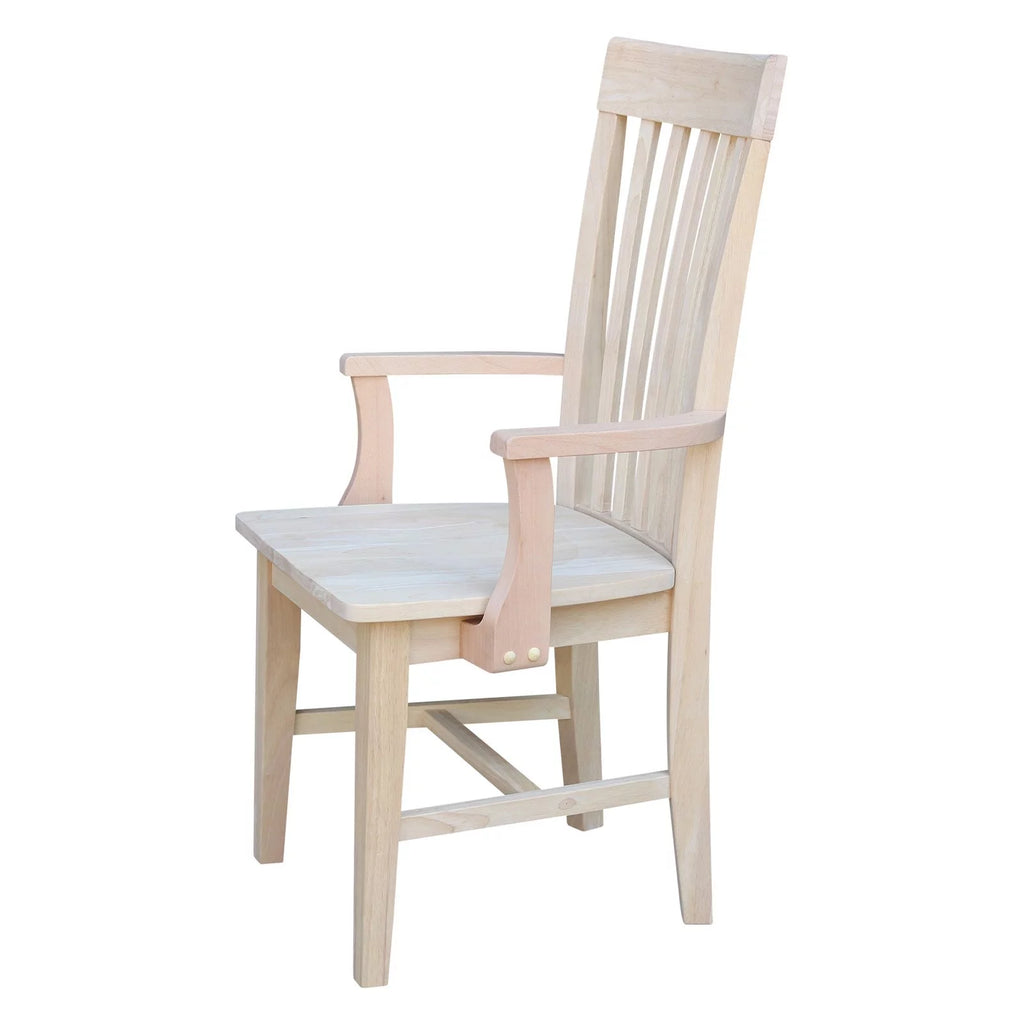 Mission Chair With Arms S25182