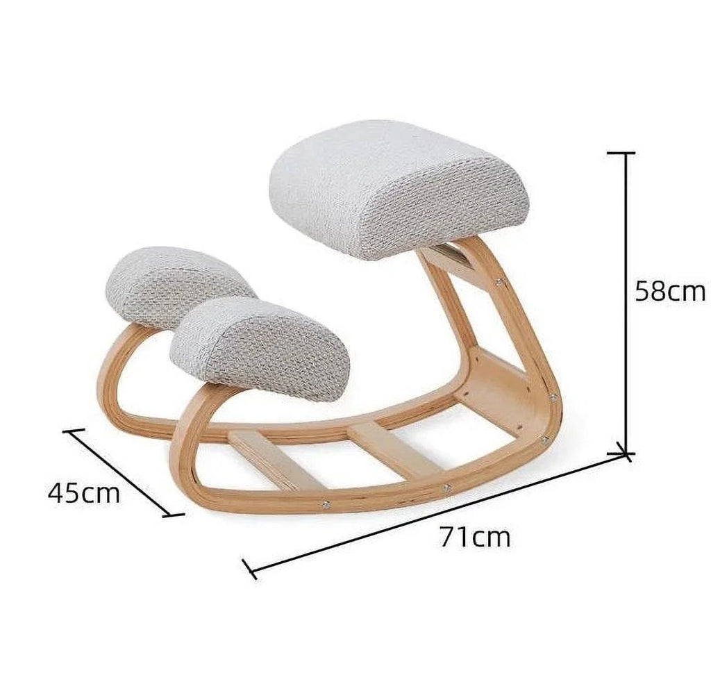 Ergonomic Kneeling Chair Stool with Thick Cushion Y858864