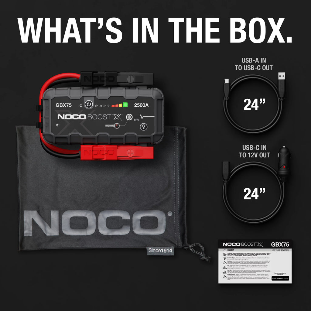 2500A 12V Portable Lithium Jump Starter C1116