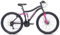 26 in. Black and Pink Mountain Bike R44641