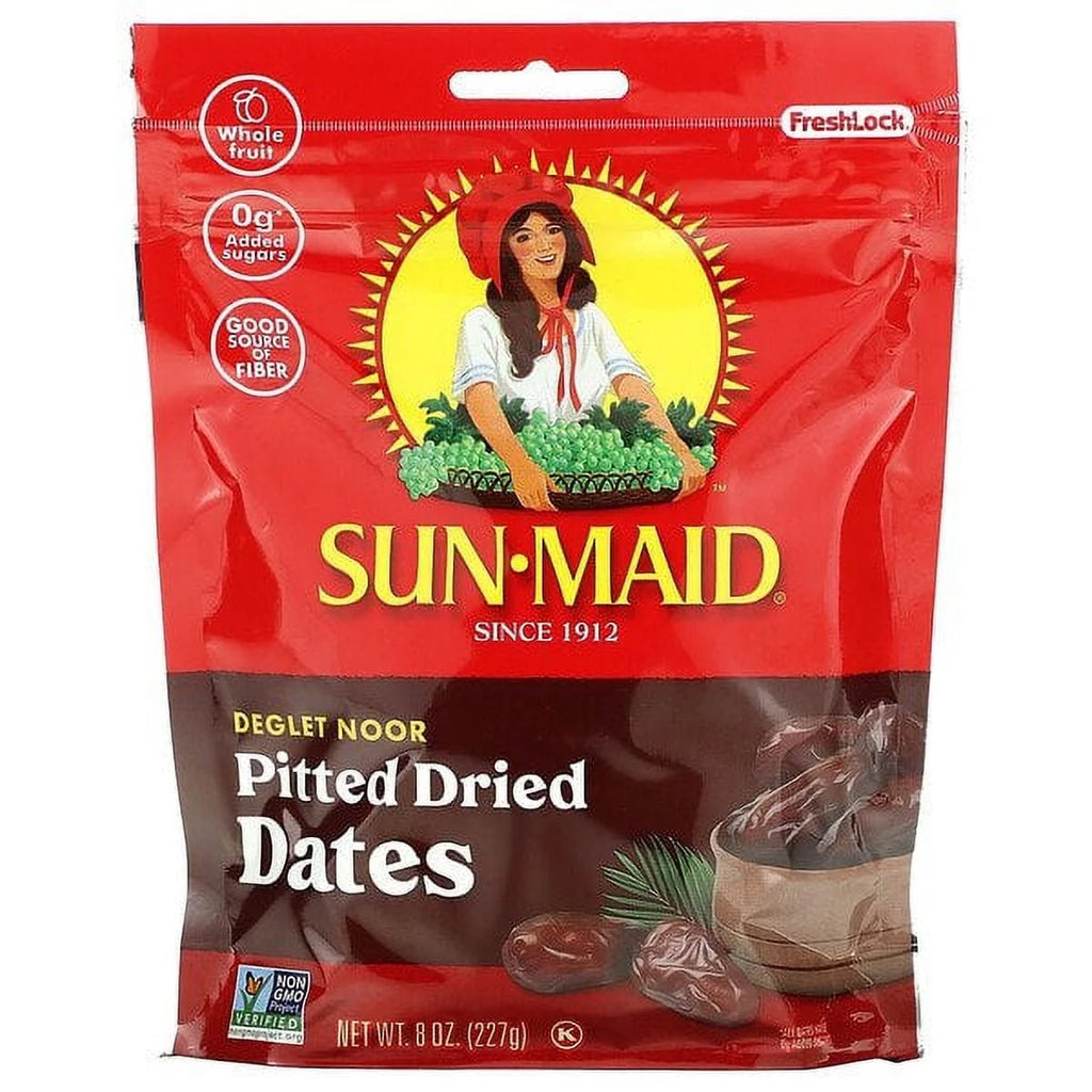 Pitted Dried Dates 8 oz Pack of 3 C16685