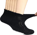 Diabetic Socks for Men Women 6 Pairs Non-Binding Extra Wide Ankle Crew Socks Q82249