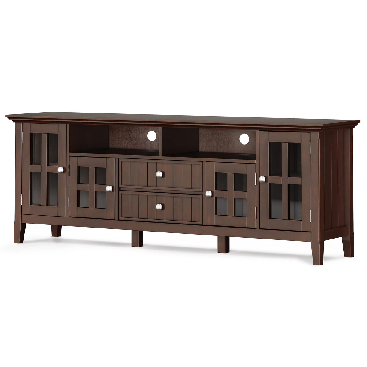 72 inch Wide Solid Wood TV Media Stand T31460