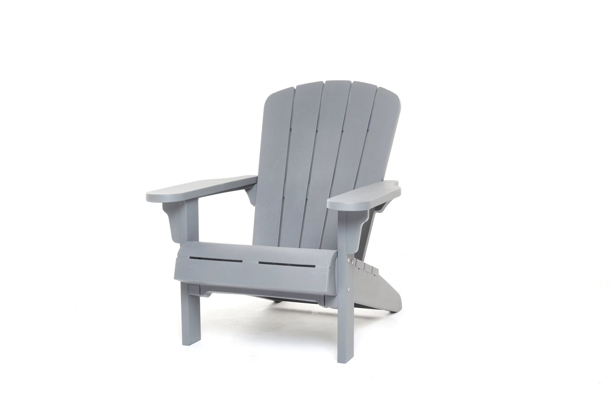 Gray Resin Adirondack Chair Q310