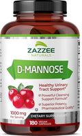 1000 mg 180 Vegan Capsules D-Mannose F71653