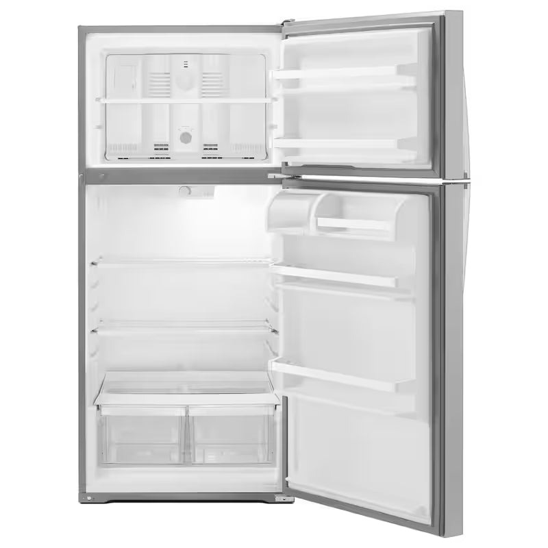 14 cu. ft. Top Freezer Refrigerator Stainless Steel P8865