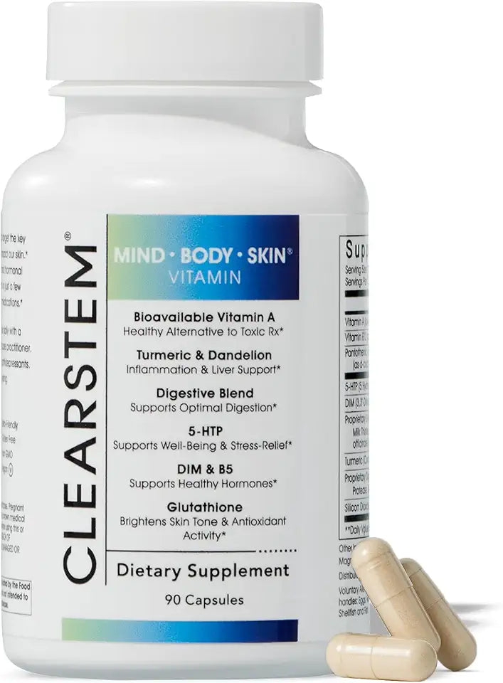 90 Capsules Vegan Gluten Free Hormonal Acne Supplement U768355