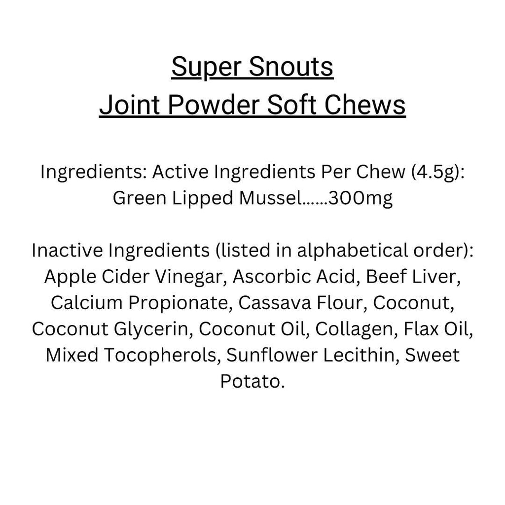Joint Power Chews W4614