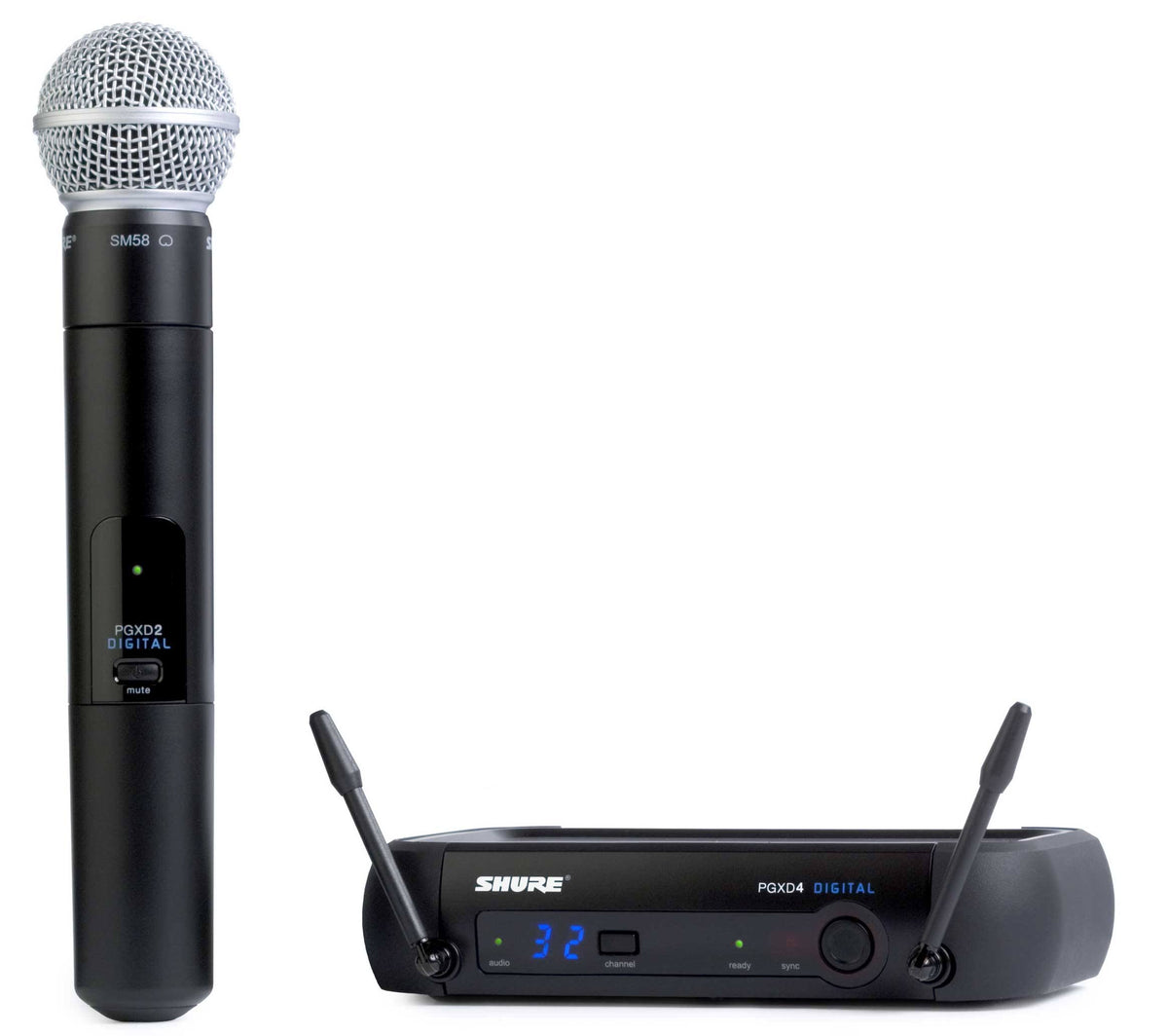 Black Wireless Microphone System N409