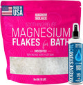 10 LBS Unscented Magnesium Flakes with Magnesium Oil Spray X248