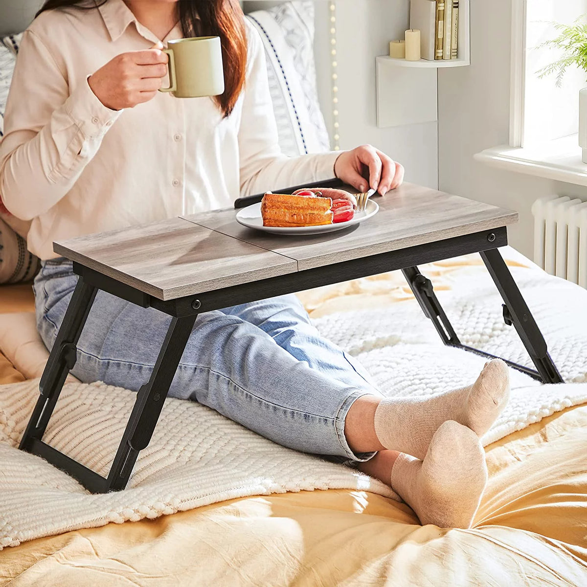 Adjustable Tilting Top Laptop Desk S49646