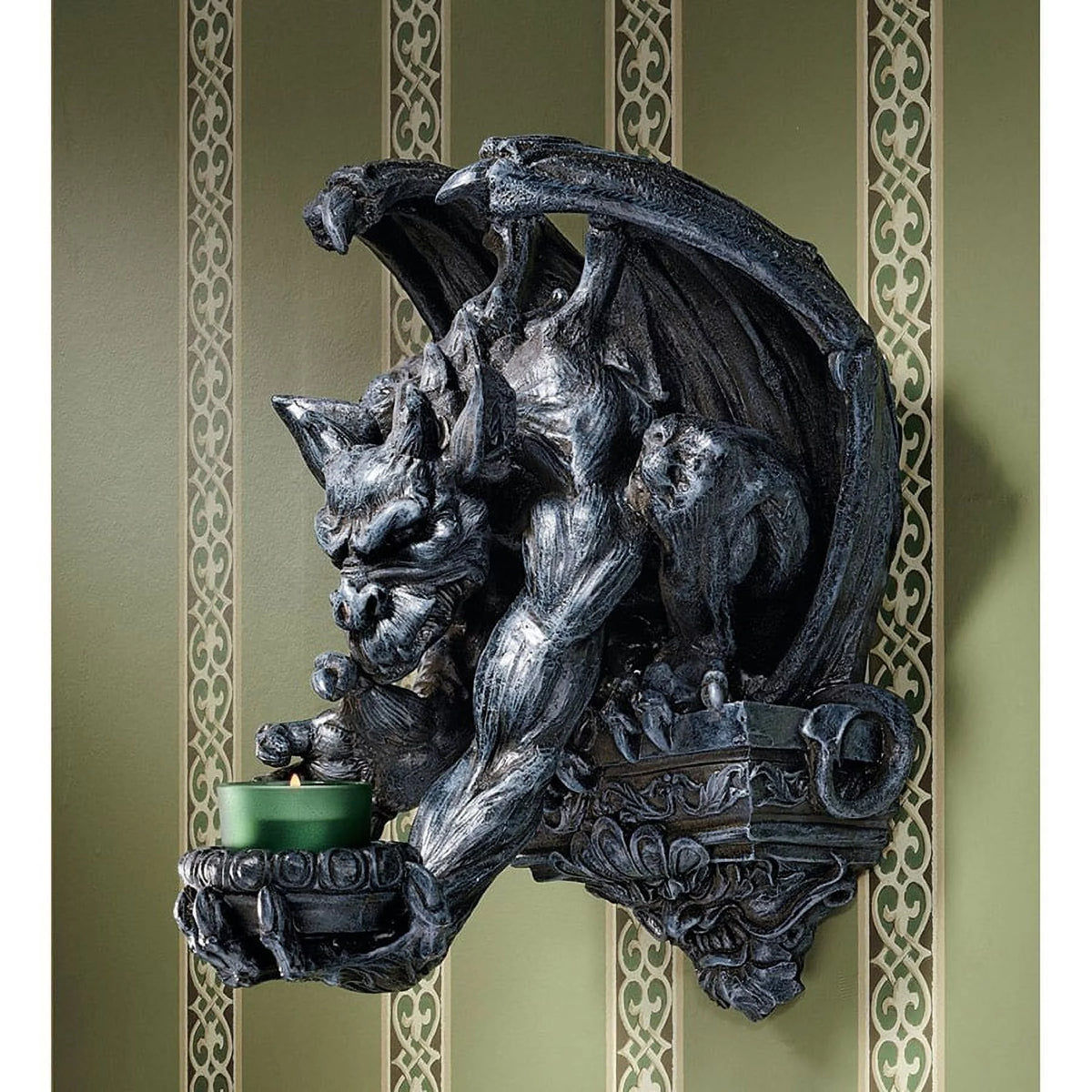 Gargoyle Wall Sconce Set of Two C99593