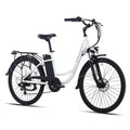 White 26” 350W Electric Bike G55073