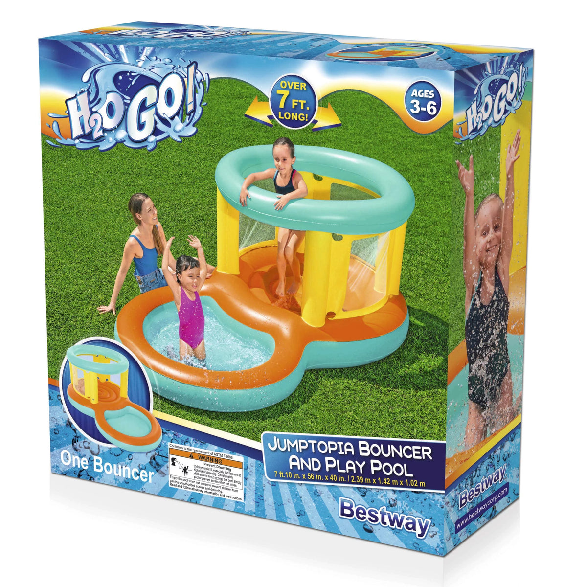 Bouncer and Play Pool B646294