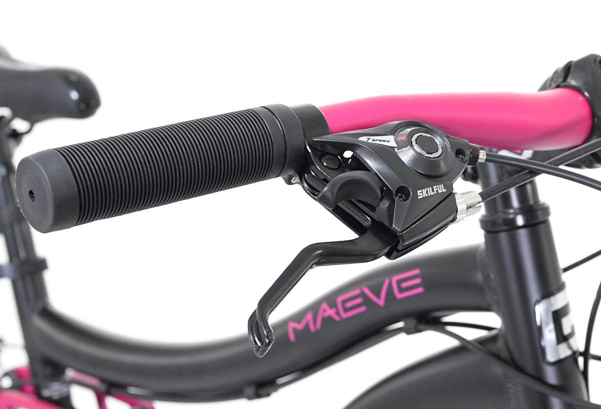 26 in. Black and Pink Mountain Bike R44641