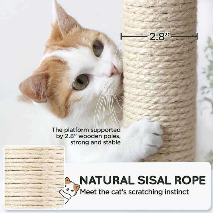 Gray 4-Level Cat Tree with Hammock Q742873