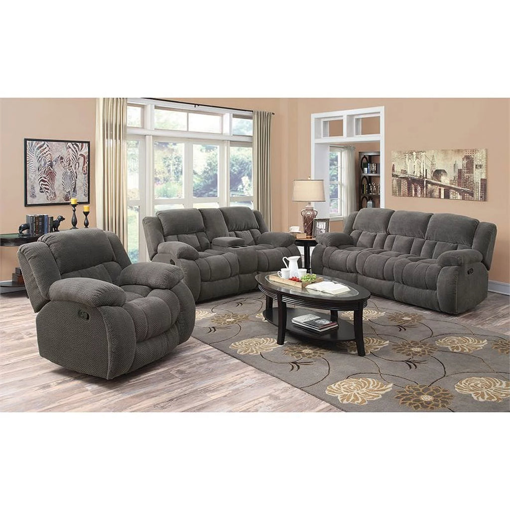 Charcoal Reclining Loveseat N88558