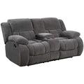 Charcoal Reclining Loveseat N88558